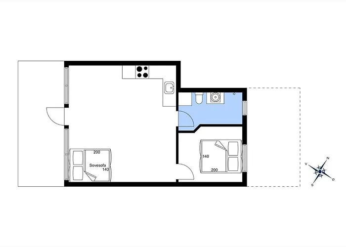 8822-hvide-sande-parallelvej-62 Апартаменты